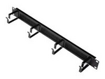 Rackpanel för kabelhantering (horisontell)