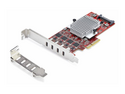 Startech 4-Port USB Type-C PCIe Card, USB-C 10Gb, 4x Controllers, TAA