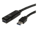 StarTech.com 10 m aktiv USB 3.0-förlängningskabel