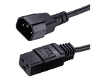 Strömkabel - IEC 60320 C19 till IEC 60320 C14