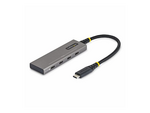 Hubb - 4-portar, 10 Gbps, 100 W PD-laddning, överströmskydd, PCR-aluminium