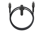 UAG Rugged Charging Cable USB-C to Lightning 5ft- Black/Gray