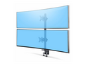 StarTech.com Desk Mount For 2x Vertically Stacked Monitors, Dual 49", TAA monteringssats