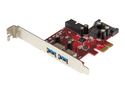 StarTech.com PCI Express USB 3.0-kort med 4 portar