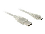 USB-kabel - mini-USB typ B till USB