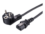 Strömkabel - power CEE 7/7 till power IEC 60320 C13