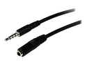 StarTech.com 2m 3,5mm 4-polig TRRS headset-förlängningskabel